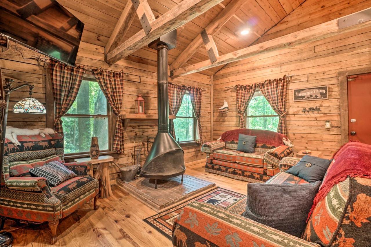 Villa North Georgia Mtn Escape With Hot Tub And Games! Sautee Nacoochee Esterno foto