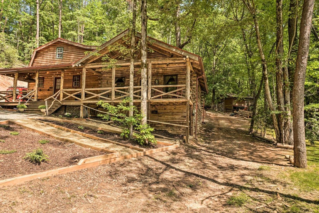 Villa North Georgia Mtn Escape With Hot Tub And Games! Sautee Nacoochee Esterno foto