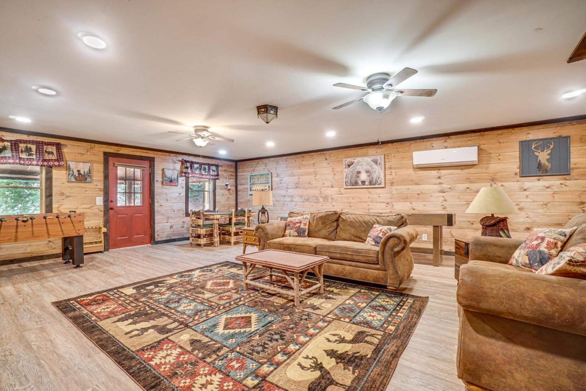 Villa North Georgia Mtn Escape With Hot Tub And Games! Sautee Nacoochee Esterno foto